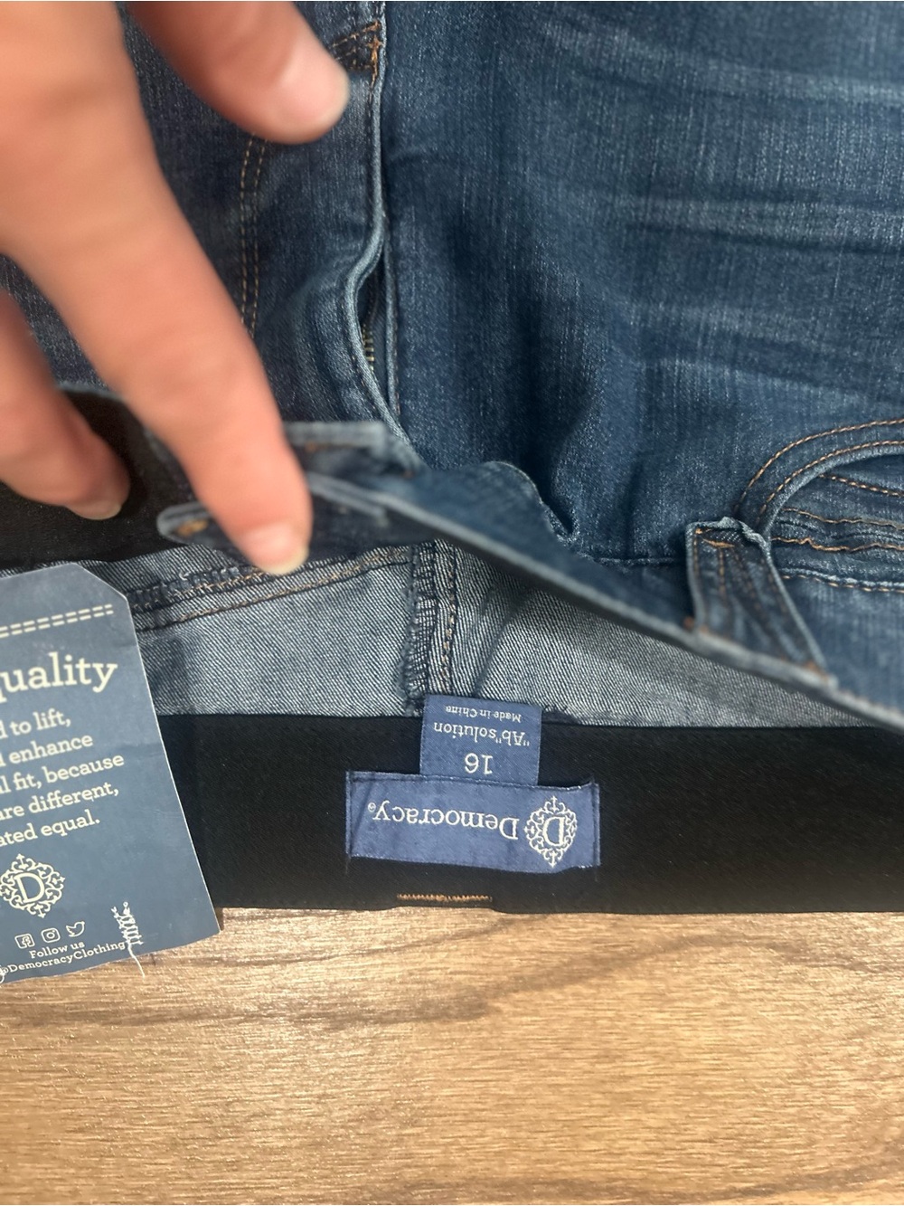 Democracy NWT size 16 “Ab” solution Ankle Skimmer - Picture 4 of 11